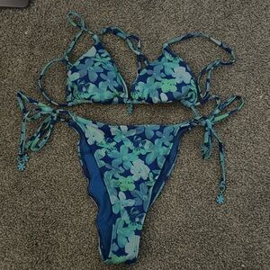 LA hearts pacsun bikini top and bottoms
